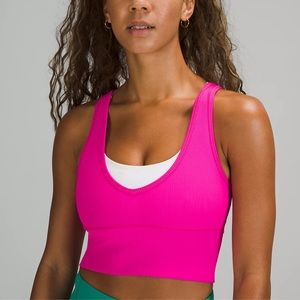 Lululemon Power Pivot Tank *Rib RARE COLOR